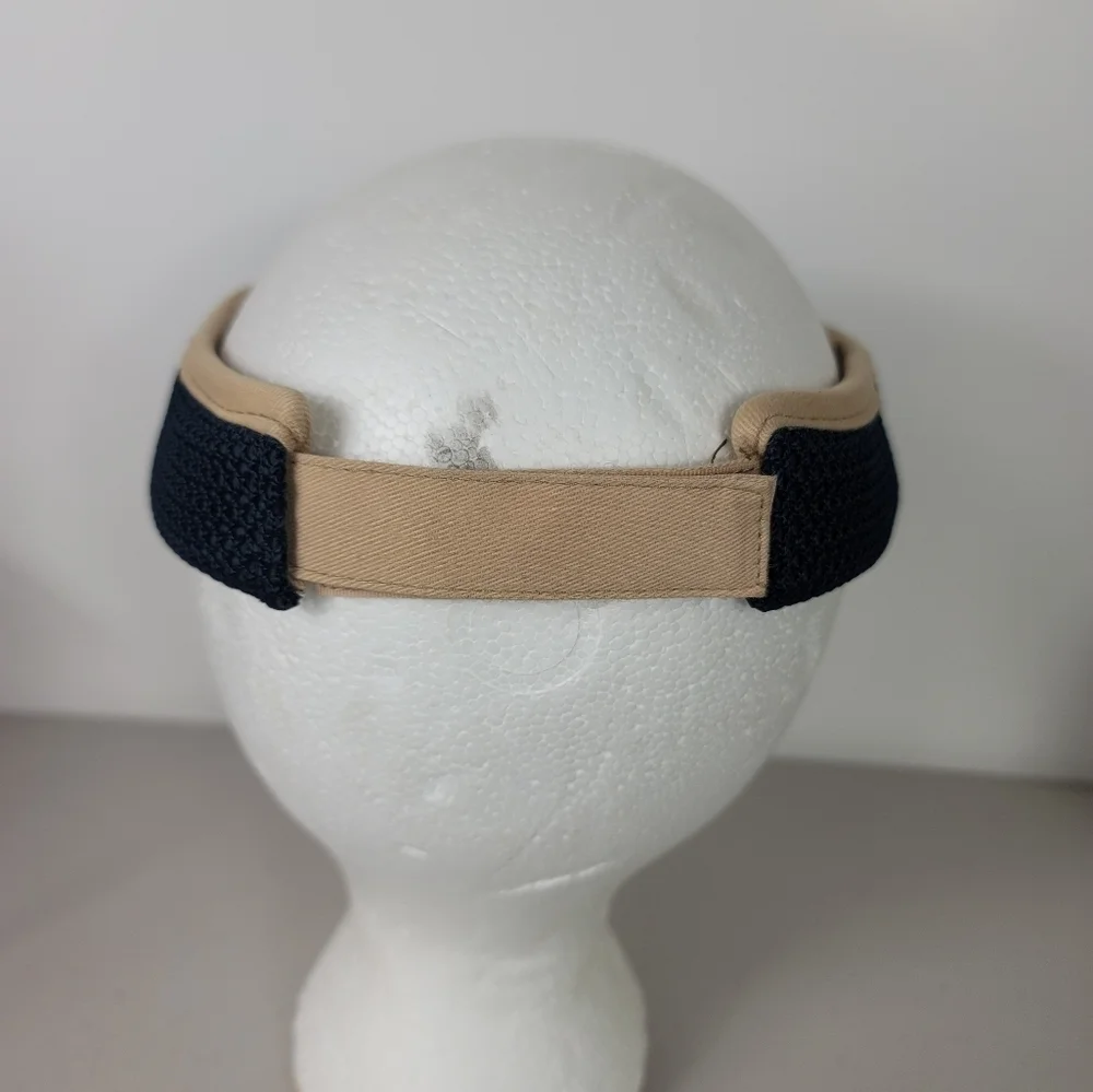 Disney World Mickey Visor Hat Adjustable Strap Back Kids Blue Mesh Hat
